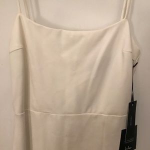 NWT Lulus white dress